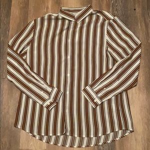 Bronze casual button down